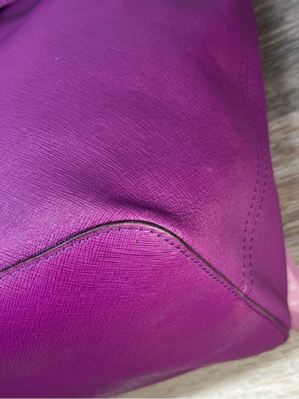 Michael Kors Fuchsia Jet Set Tote! Gently Used!! - Picture 8 of 13